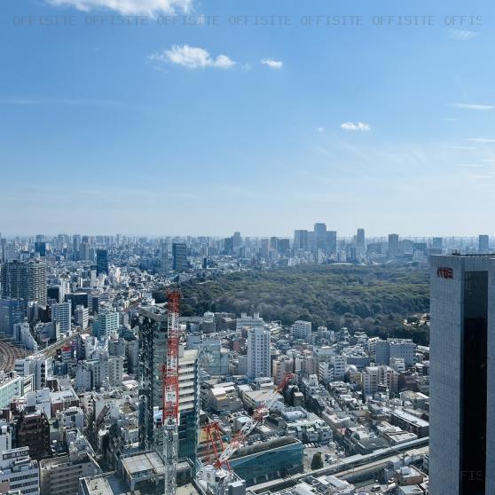 新宿マインズタワーの33階 眺望