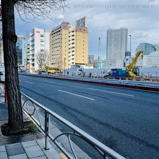 テイケン東京ビルのビル前面道路