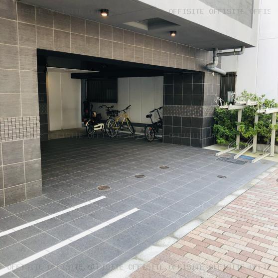 ラシーヌ東上野の駐輪スペース