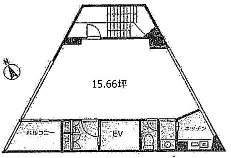 エフビル3F 間取り図