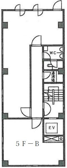 田中電線ビルB 間取り図