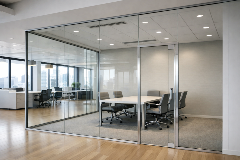 オフィスの間仕切り工事|LGS・ガラス・可動タイプの費用と選び方