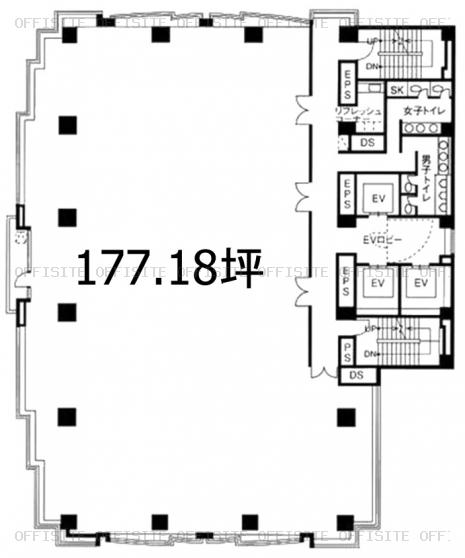 ラウンドクロス川崎の基準階（3階～5階）