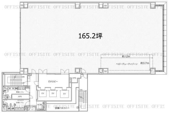 仮）赤坂二丁目開発計画ビルの間取り