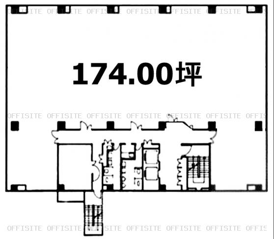 ＭＹ厚木ビルの基準階（3階～7階）