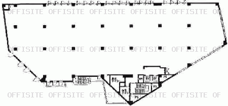 いちご神宮前（神宮前第２３）ビルの基準階平面図