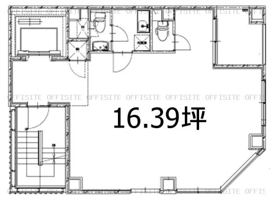 ＣＯＳＭＹ新川の基準階（2階～8階）