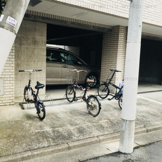 柿ノ木坂スカイパレスの駐輪スペース
