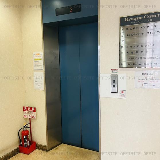 バロックコート大塚のエレベーター