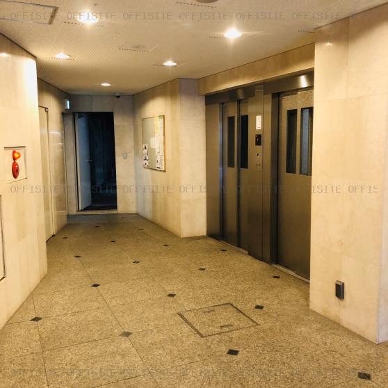 北品川サンハイツのエレベーターホール