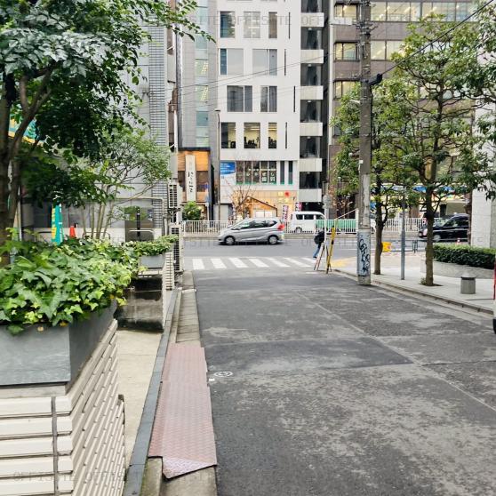 渋谷ＴＫビルのビル前面道路