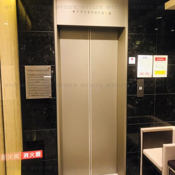 銀座グラスゲートのエレベーター