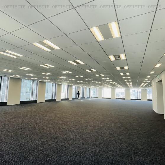 オンワードパークビルの基準階室内(9F 234.04坪)