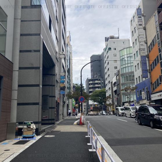 コエル渋谷ビルの前面道路