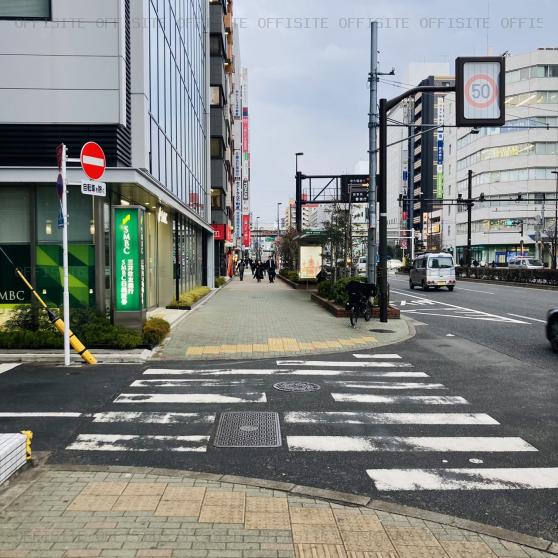 東京トラフィック錦糸町ビル南館の前面歩道
