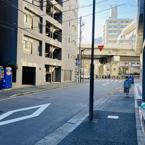 第２宇田川ビルのビル前面道路