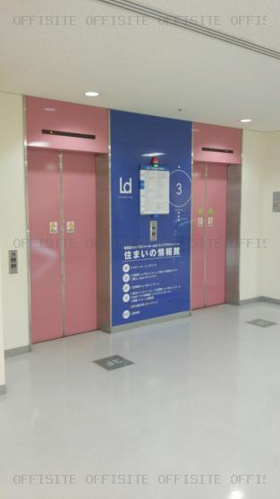 ハウスクエア横浜住まいの情報館のエレベーター