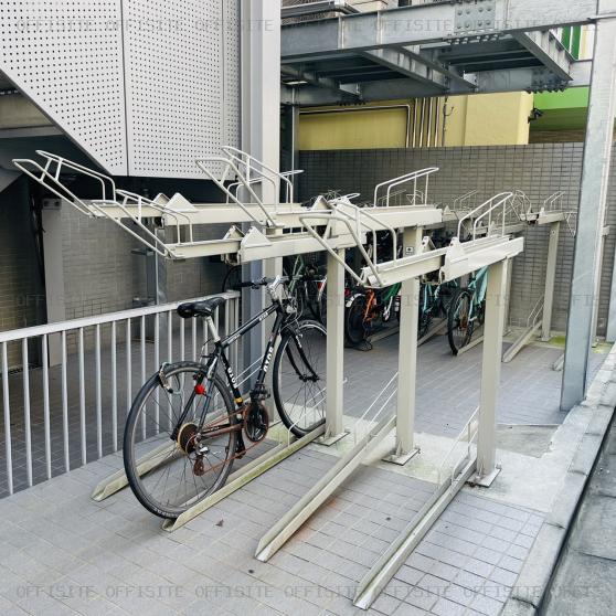小石川桜ビルの駐輪スペース