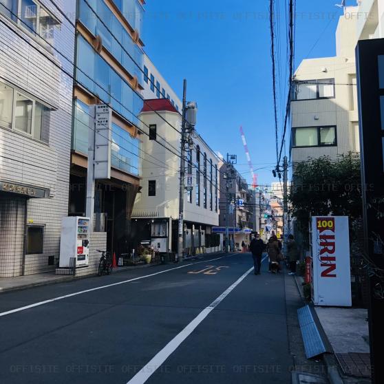 レジディア渋谷の前面道路