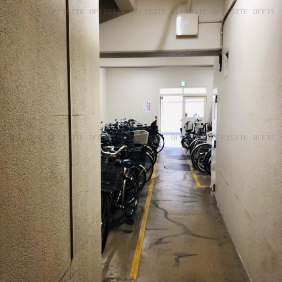 北品川サンハイツの駐輪スペース