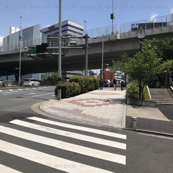 日本橋茅場町阪神ビルのビル前面道路