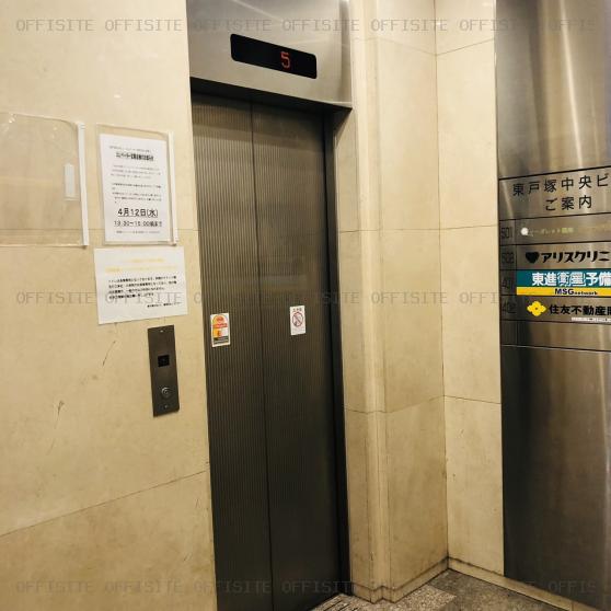 東戸塚中央ビルのエレベーター