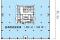 虎ノ門３７森ビルの基準階平面図