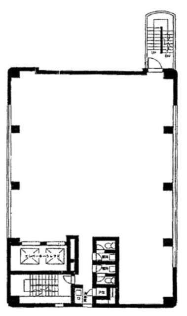 NSEビル6F 間取り図