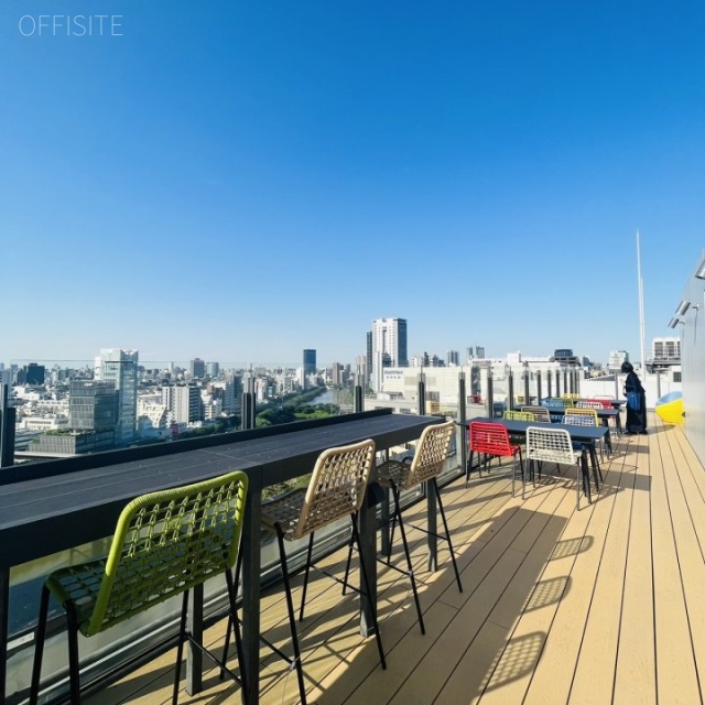 CIRCLES+市ヶ谷駅前 屋上 バルコニー