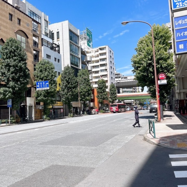 富士見坂プレイス 前面道路