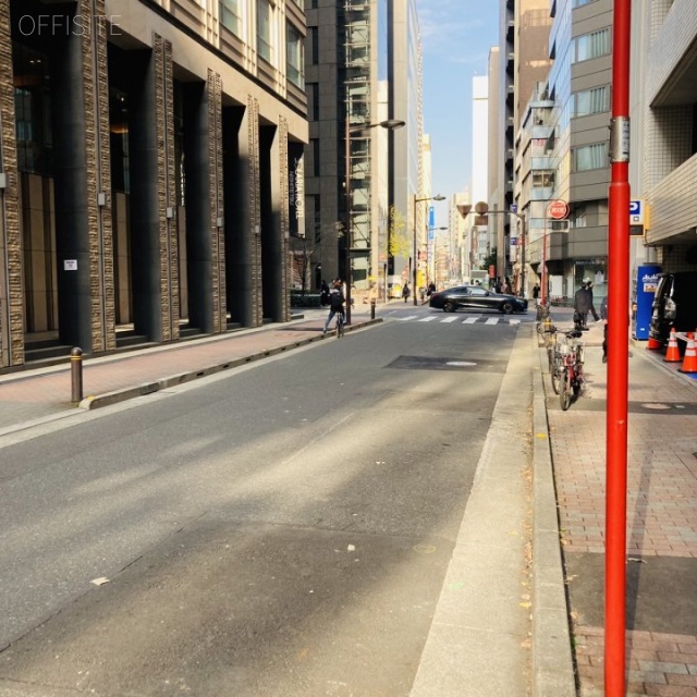 シグマ銀座ファーストビル ビル前面道路