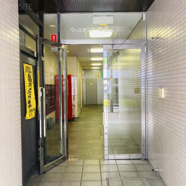 ウィスタリア東五反田ビル オフィスビル出入口