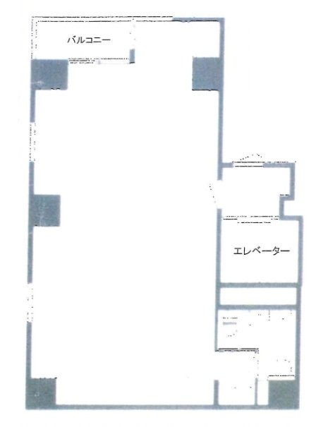 ストーク新宿井岡ビル3F 間取り図