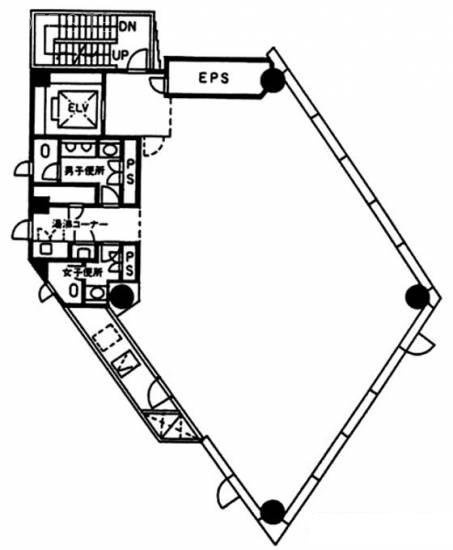 西武信用金庫恵比寿ビル1F 間取り図
