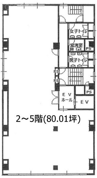 日工薬会館2F 間取り図