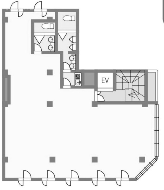 三栄ビル4F 間取り図