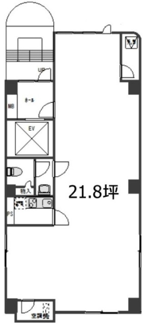 明昌KSビル3F 間取り図
