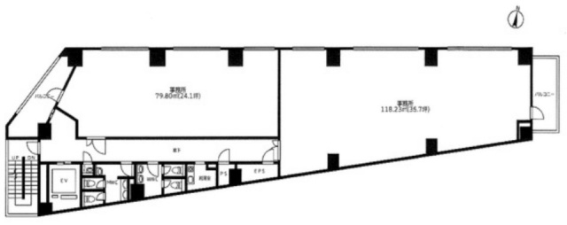 (仮)大宮区宮町2丁目テナントビルA 間取り図
