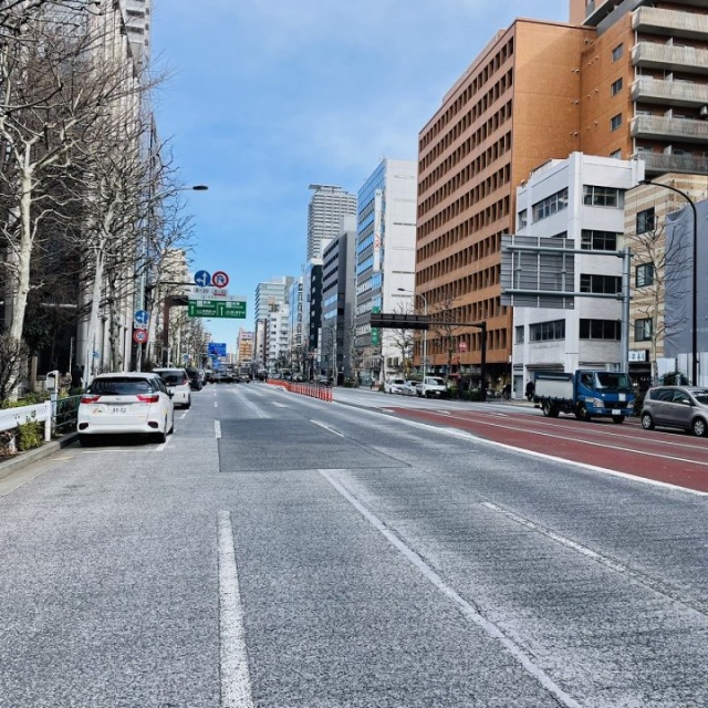 TQ茅場町 前面に新大橋通り