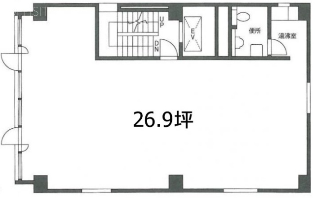 一ノ瀬ビル2F 間取り図