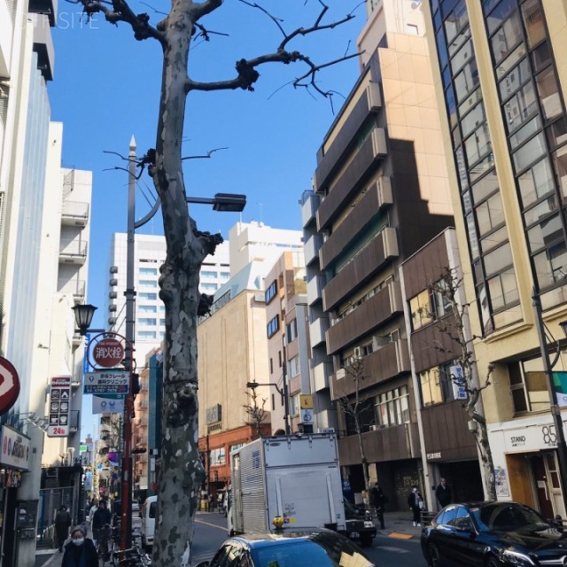 赤坂スバルビル ビル前面道路