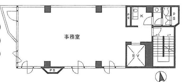 梅澤ビル4F 間取り図
