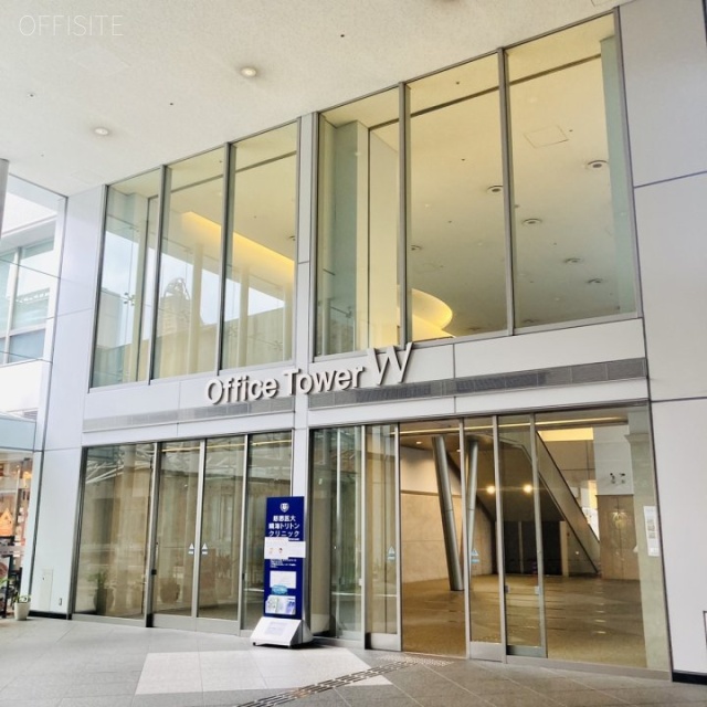 晴海アイランドトリトンスクエアオフィスタワーW棟 オフィスビル出入口