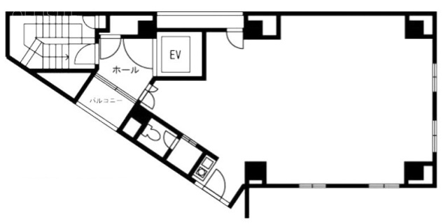 六本木7187F 間取り図
