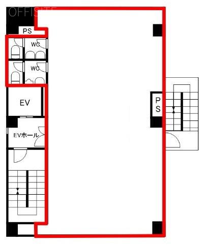 本郷4丁目ビル5F 間取り図