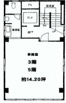 グラスプラス銀座京橋ビル3F 間取り図