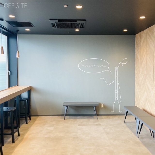 晴海センタービル 喫煙スペース