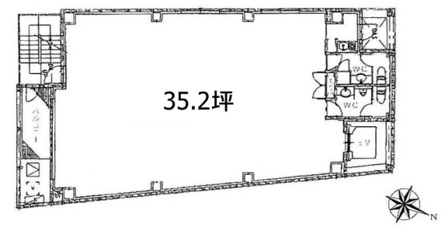 SRビル4F 間取り図