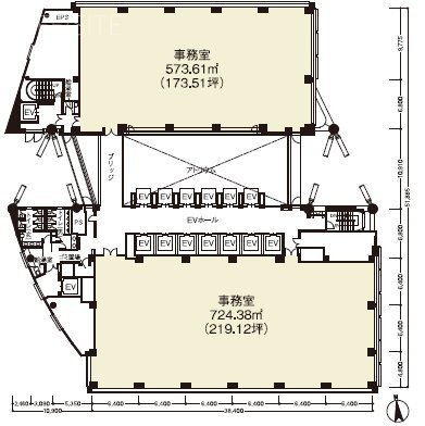 中野坂上サンブライトツイン南 間取り図