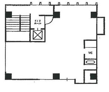 神田錦町ビルB 間取り図